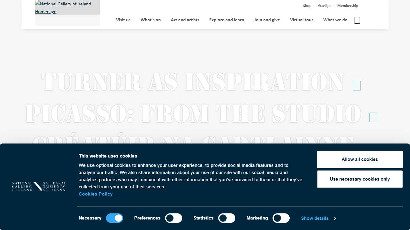 Exhibitions National Gallery of Ireland